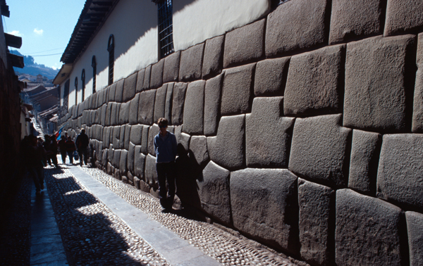 Inca stonework in Cuzco