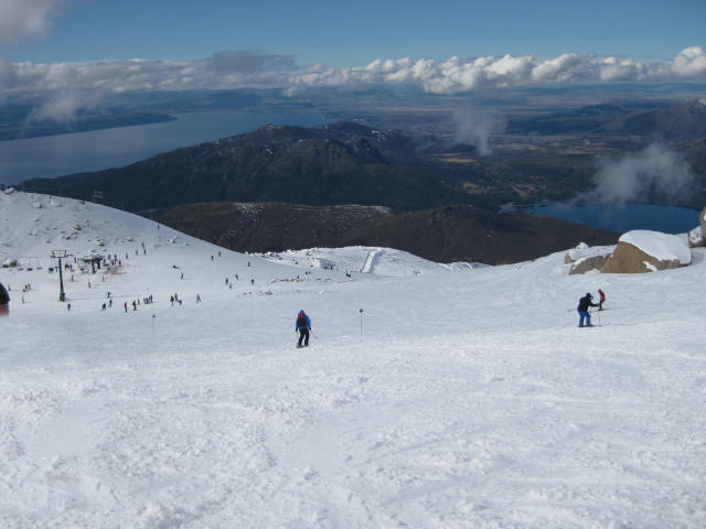 The pistes of Cero Catedral