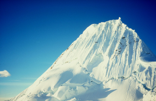 Alpamayo from the southwest