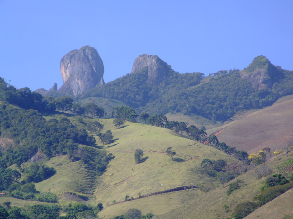 Stunning scenery at the Pedra do Bau, Sao Bento Sepucai, Brazil.