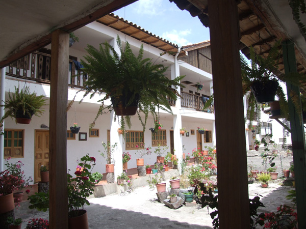 Our hotel in El Cocuy village, February 2009