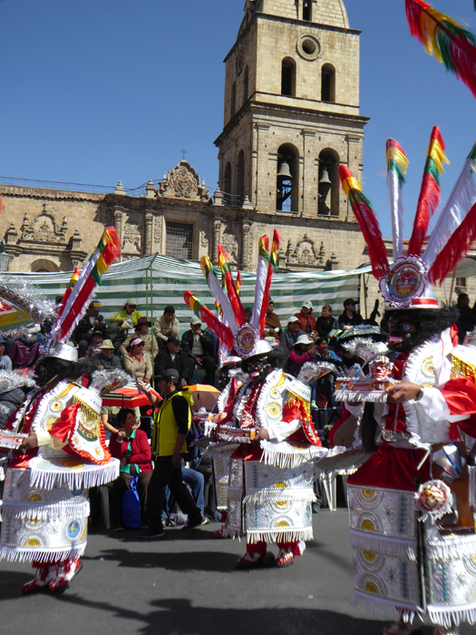Street carnival in la Paz, Bolivia