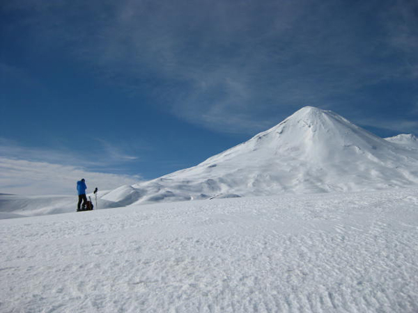 A beautiful day out on Volcan Llaima, August 2012.