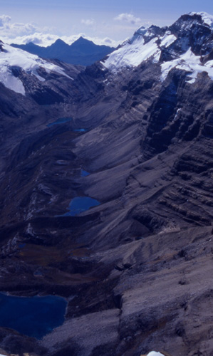  This is a picture looking south from the summit of Ritacuba Blanco.    