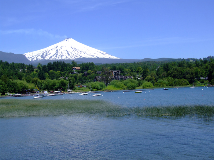 volcan villarrica painting