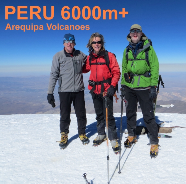 Peru 6000m volcanoes