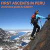 First aascents, unclimbed peaks in Peru expedition