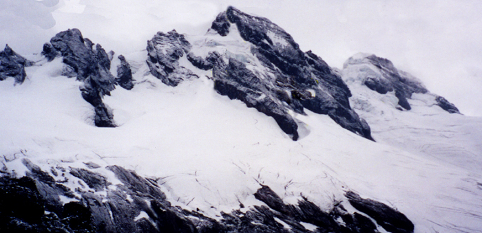 Altar - the highest peak of El Obispo, from the east. 