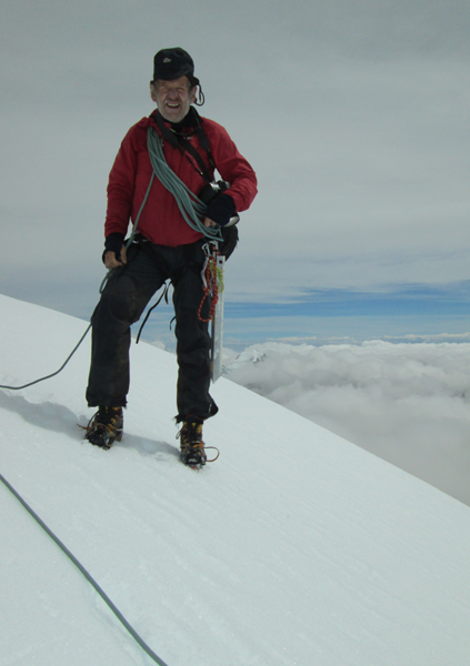 On the summit of Pico Colon. 