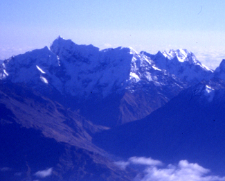  Humantay seen from the air from the south