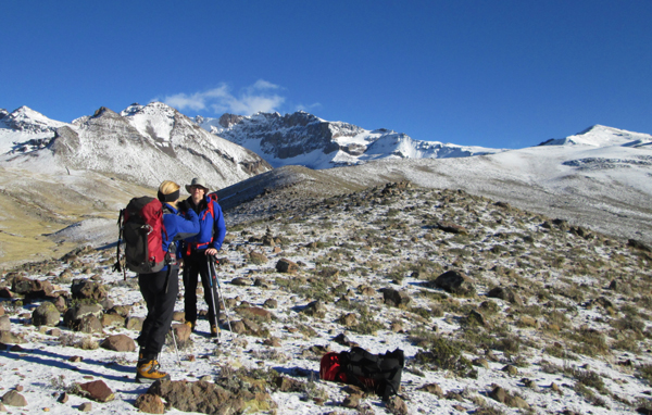 Andes Website - Information about Mismi in the Cordillera Chila in Peru