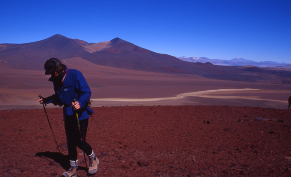 Onas from the slopes of Volcan Antofalla