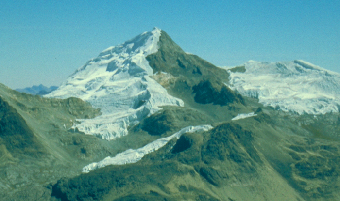 Palomani Grande form the Bolivian side, 1998. 