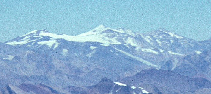 Alto, a peak on the border of Chile and Argentina