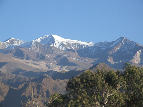 Libertador and the Nevados de Cachi from the village of Cachi.