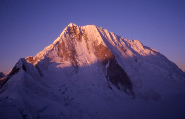 The summit of Quitaraju