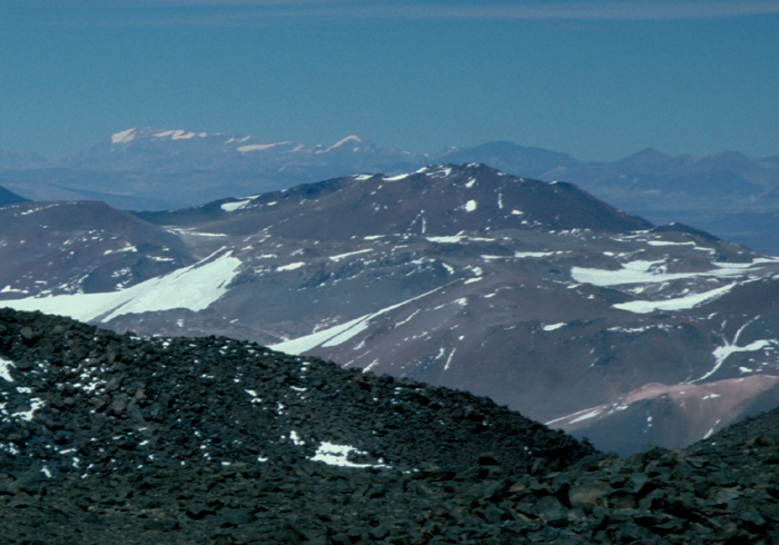 Reclus, Puna de Atacama, from the northeast