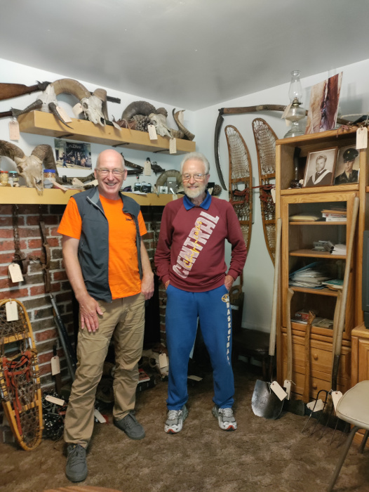 John Biggar and Michael Kelsey meeting up in Utah, April 2024. 