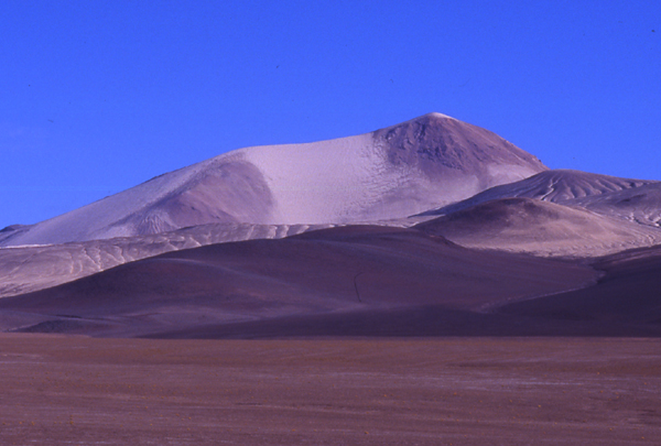 The very sandy peak of Solo from the north