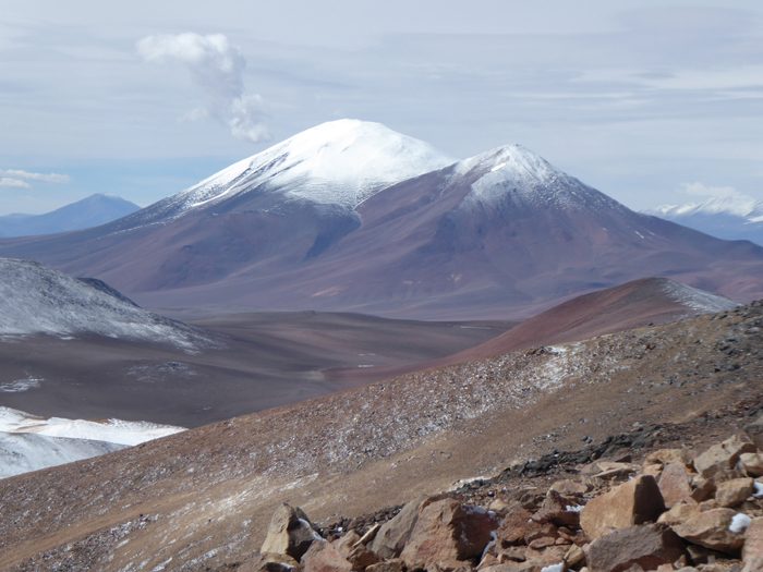 Tres Quebradas from the NE.